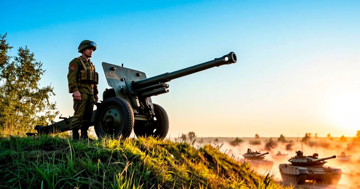 Artillery Vs Tanks Cover
