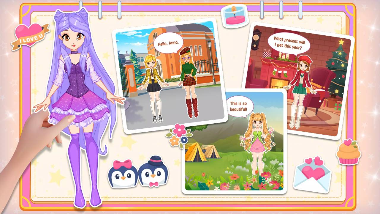 Anna's Story: Dress Up DIY Cover