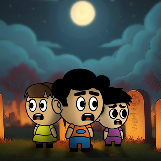Ghostly Graveyard Halloween Special Cover