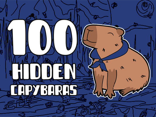 100 Hidden Capybaras Cover