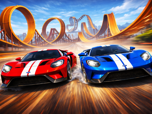 Two Stunt Supercars Cover